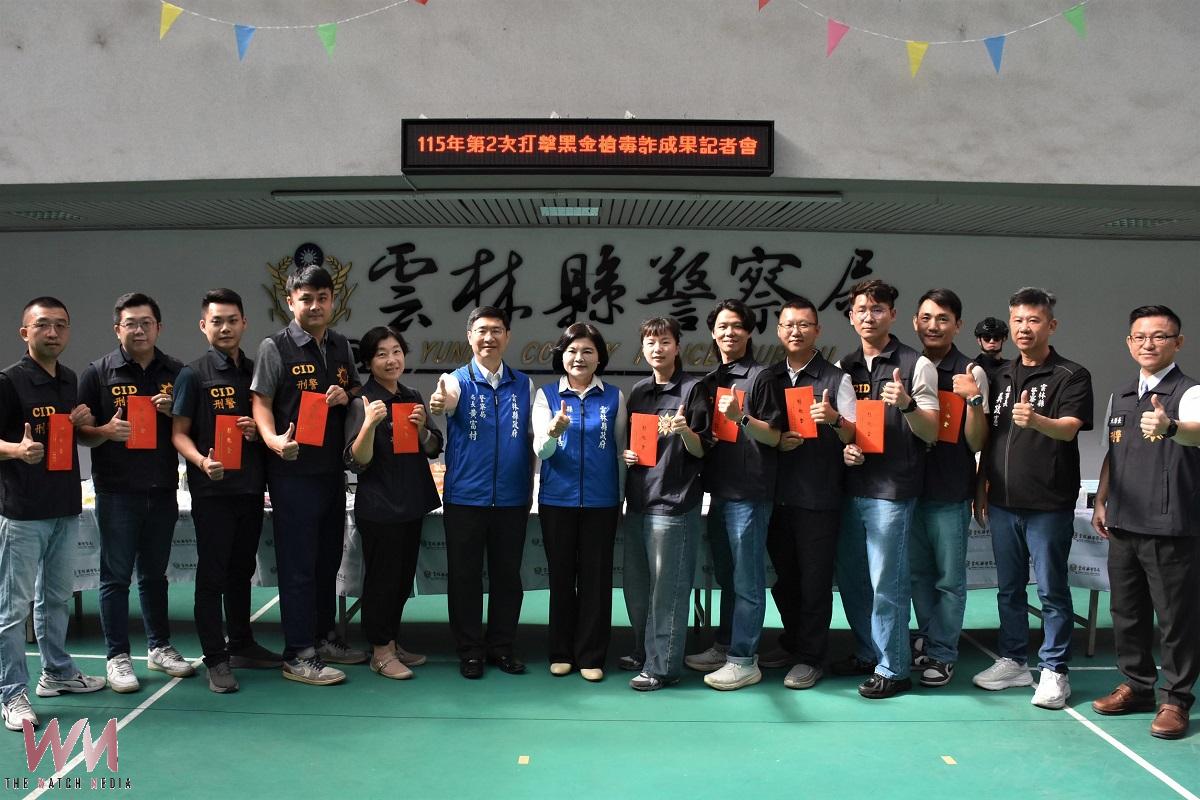 雲警鐵腕掃蕩黑金槍毒詐    縣長慰勉期許持續鐵腕維安 - https://www.watchmedia01.com