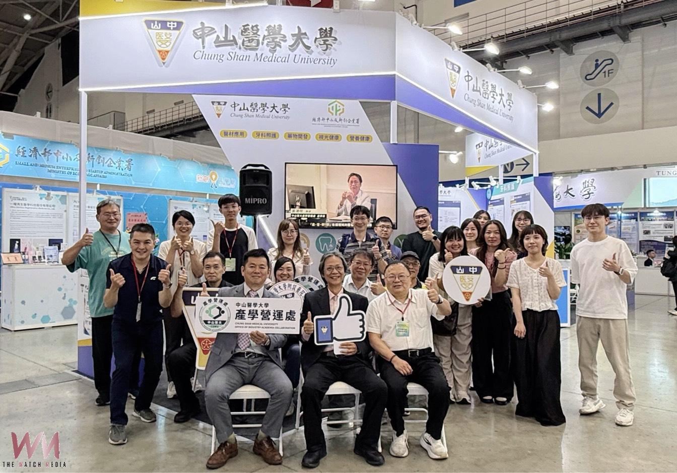 中山醫大攜新創登亞洲生技展　五大研發主題瞄準臨床應用