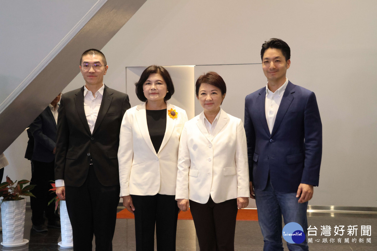 雲林縣長張麗善與台中市長盧秀燕、台北市長蔣萬安、基隆市長謝國樑齊聚台中，共商致癌油事件處理對策／翻攝照片