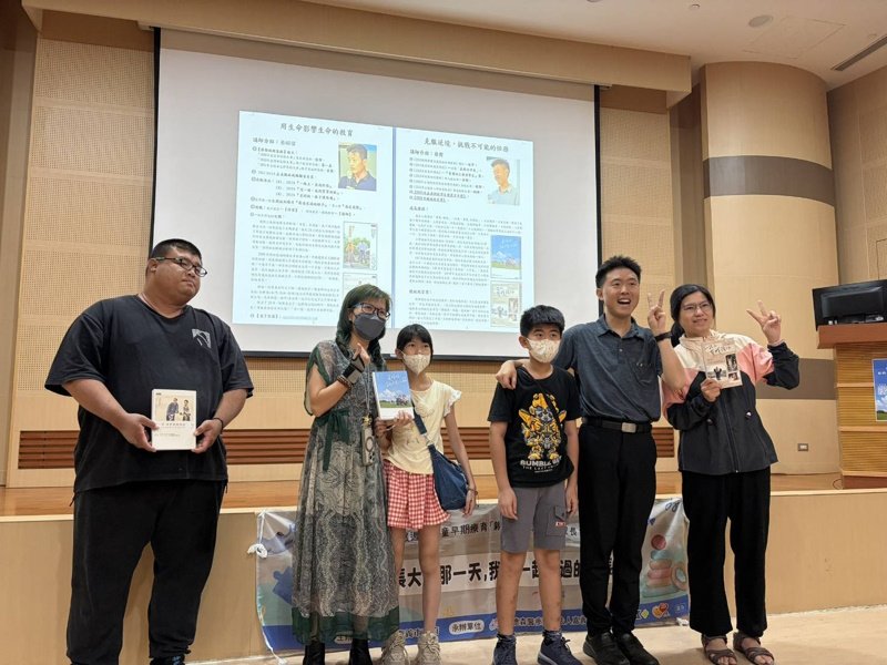 從重度自閉症到特奧金牌 蔡傑父子返嘉基早療中心分享生命故事