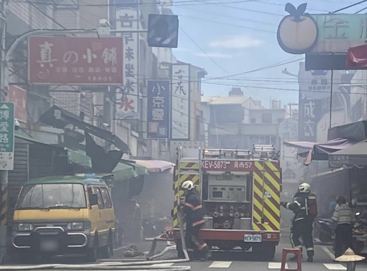 SQ07207 2員林博愛路火警