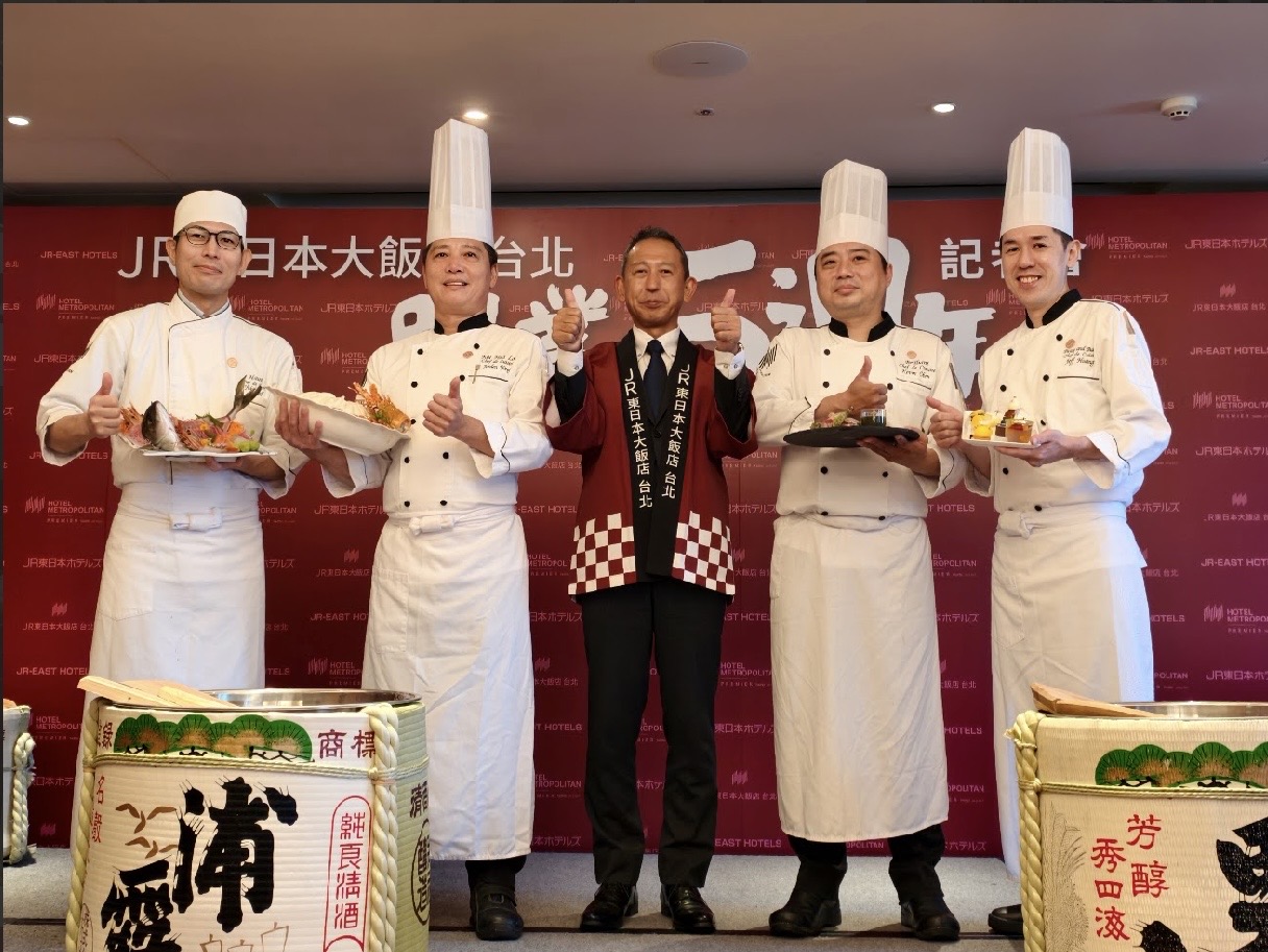 超過100萬人次入住  JR東日本大飯店台北亮眼營運、風光慶生