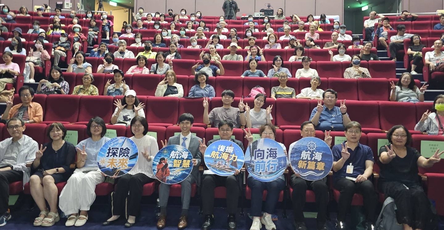 熱愛海洋 充滿勵志!陳懷璞以笑容再出發 現身海委會講座,分享7,000公里無動力航行南冰洋探險與航海夢想