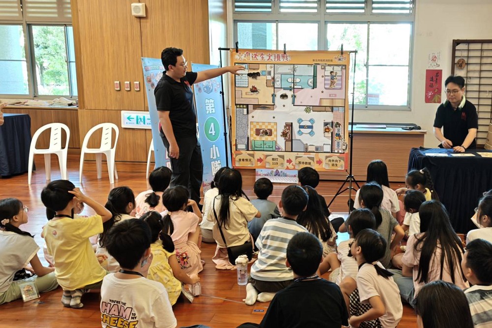 新北兒童消防夏令營今明2日展開 陳崇岳:防火防災教育向下扎根 212 新北兒童消防夏令營今明2日展開 陳崇岳:防火防災教育向下扎根 211