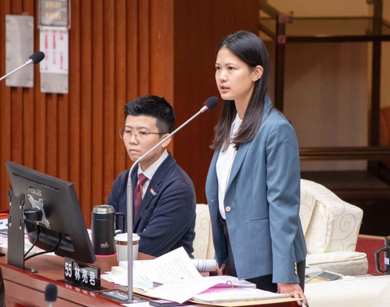 指蔣萬安藉食安拚聲量　林亮君：掩蓋不了市政失職與無能 203