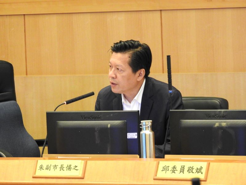 打造清廉高效宜居城市 新北深化廉潔教育與風險管理 26 《圖說》副市長朱惕之強調廉政工作的重要性。〈政風處提供〉