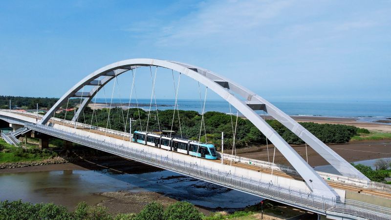 三鶯線通車帶動路網升級 新北打造四環八線捷運新藍圖 64 《圖說》淡海線。〈捷運局提供〉