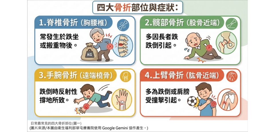 跌倒危機藏在日常中！掌握四大骨折警訊與三大保骨營養素