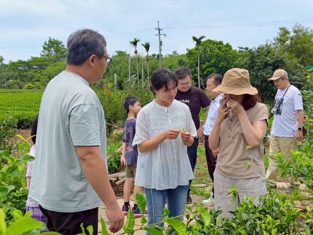 ▲「豐味苗栗」串起國際茶路，再度吸引國際The Leafies評審走進產地品味「貓裏紅」。