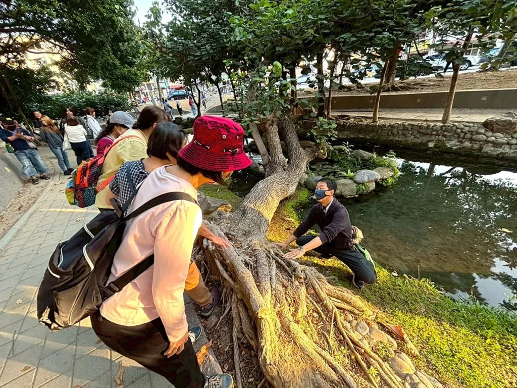 「梅川巡守行動」引導居民共同守護家鄉河川，維護生態多樣性，達成流域共好目標。（圖/朝陽科大提供）