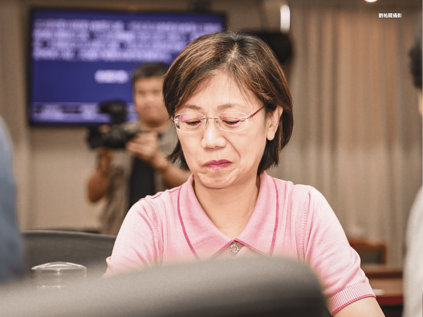 國民黨立法委員翁曉玲。(劉祐龍攝影)