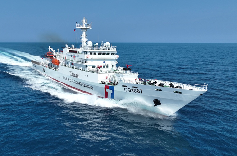 海防再添戰力 千噸級巡防艦澎湖艦交船基隆艦命名下水 187 cnews204260721a02