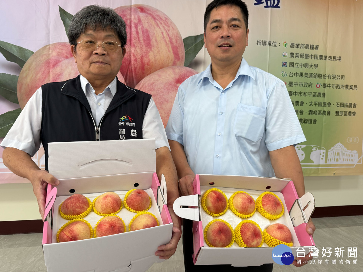 「臺中領鮮」梨山水蜜桃限時免運產地直送鮮甜到家