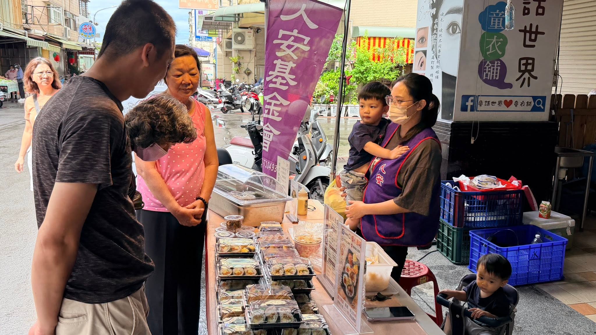 人安基金會助單親媽媽壽司創業 惜食送暖鳳山寒士打造愛心善循環