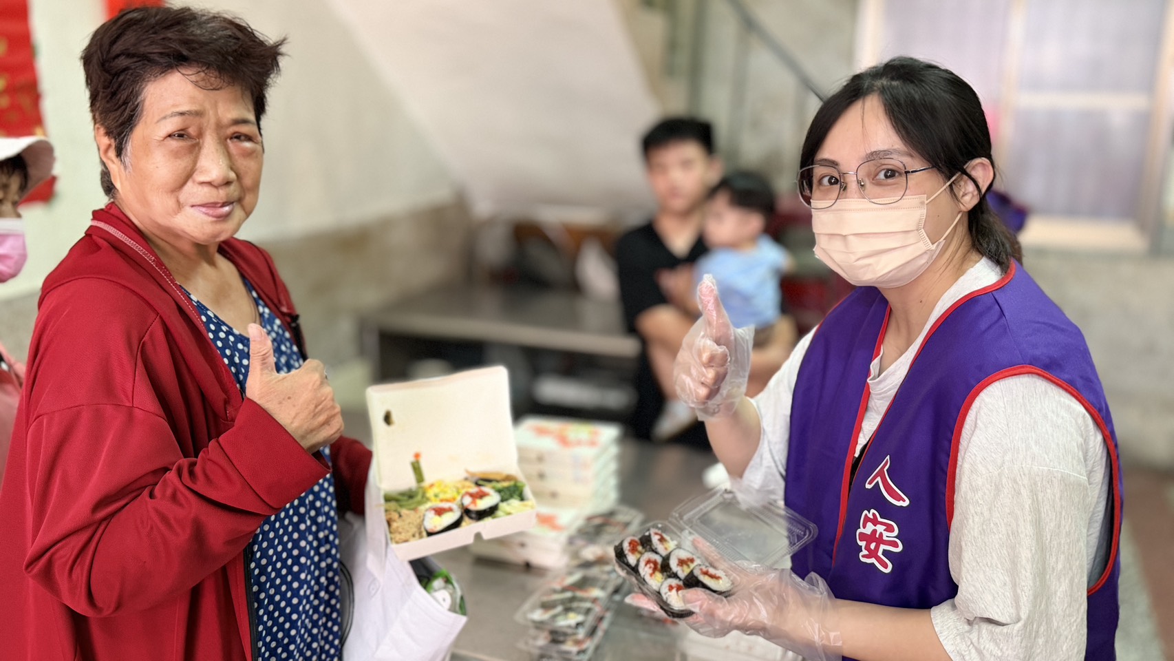 人安基金會助單親媽媽壽司創業 惜食送暖鳳山寒士打造愛心善循環