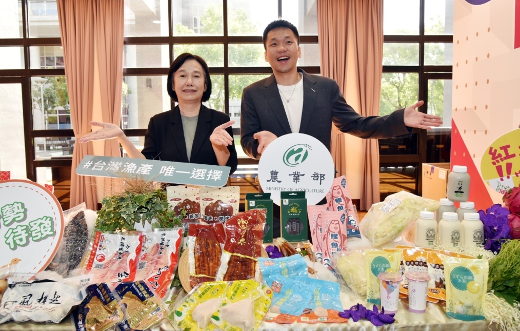 農業部攜手運動部供應優質國產農產為臺灣選手加油！圖/農業部提供