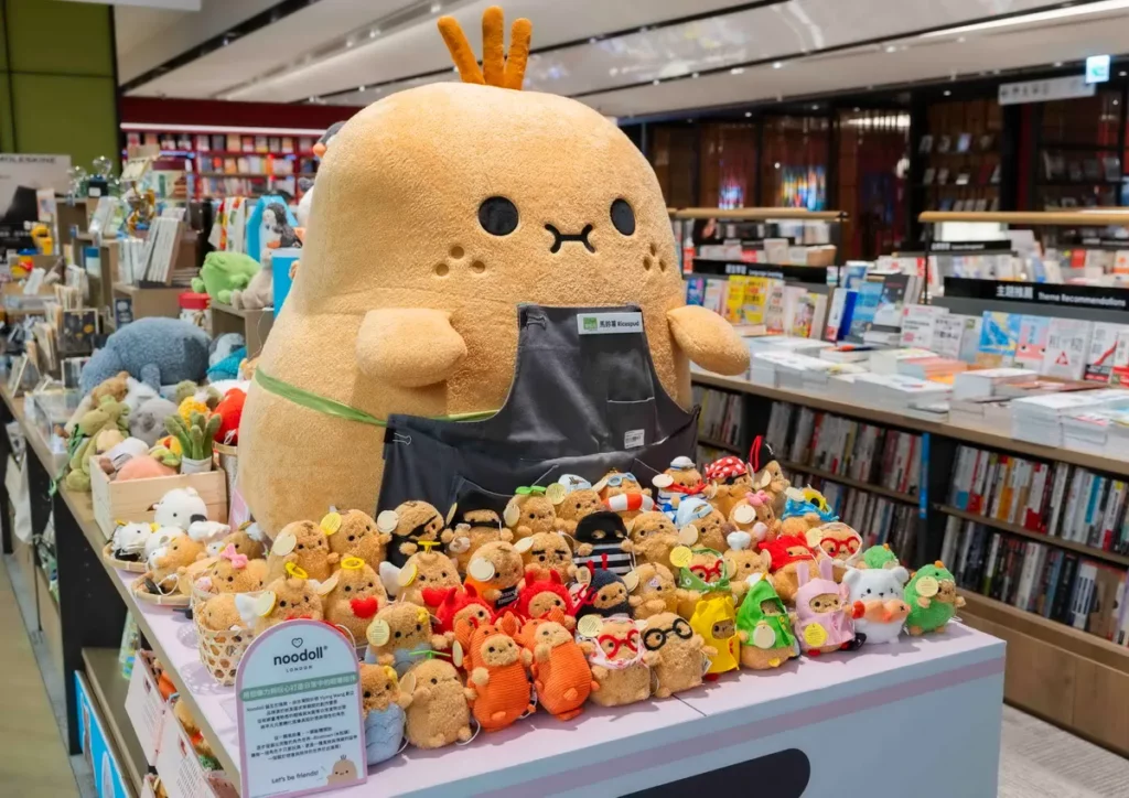 noodoll絨毛玩偶進駐博客來旗艦書店_