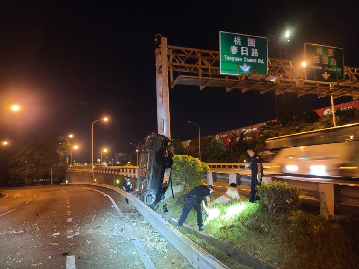 桃園警治安大掃蕩!一晚連逮2名通緝犯 他逃7年因這事終落網 1381607 0
