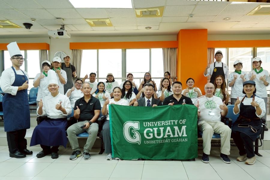 ▲關島大學及關島社區學院透過高餐大專業研習活動促進雙方交流合作。