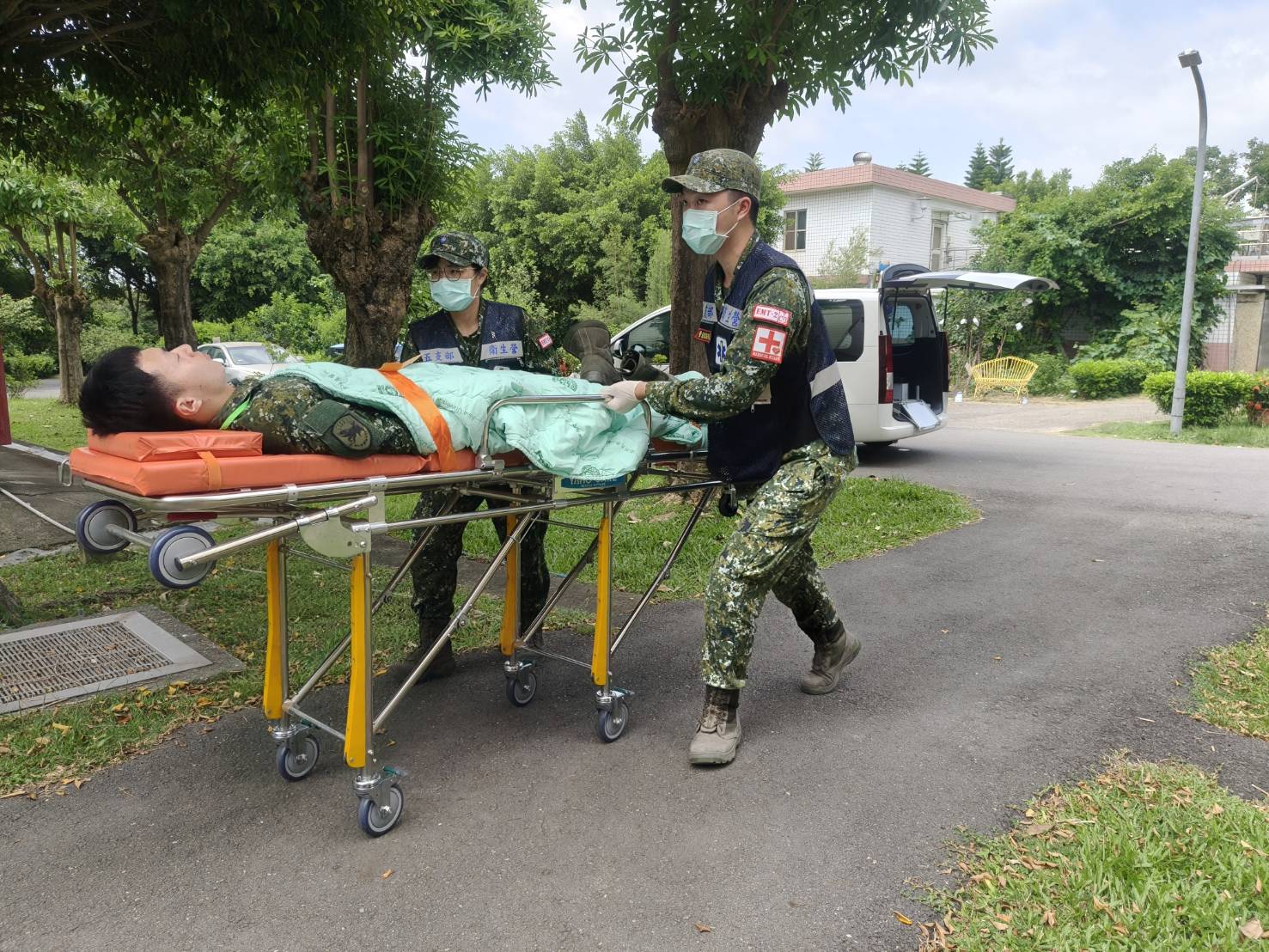 從戰場到療養線!中彰榮家實兵演練強化傷兵後送能量 - https://www.watchmedia01.com
