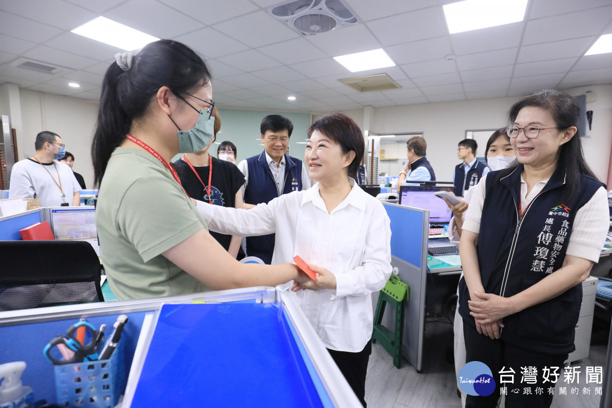 盧市長不捨第一線同仁承受壓力及外界不實批評