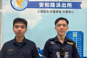 美籍女逛夜市掉手機 大安警 聽音辨位 撬開水溝蓋神救援 7 MEITU 20260723 154154819