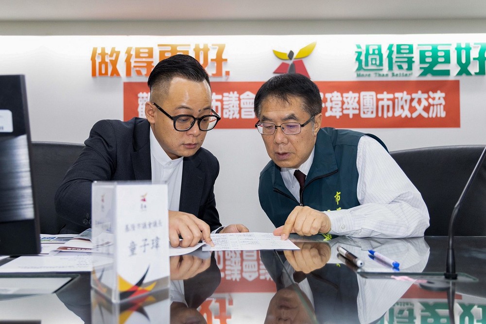 隨黃偉哲進步之旅參訪台南　童子瑋：將智慧交通中心經驗帶回基隆 199