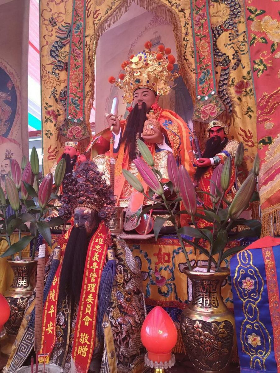 六堆忠義亭迎聖旨牌赴萬泉寺 305週年紀念揭序幕