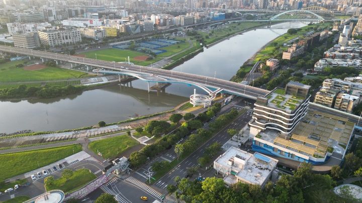 台北水岸新地標！民權大橋景觀橋「天際之眼」打卡美拍熱點 