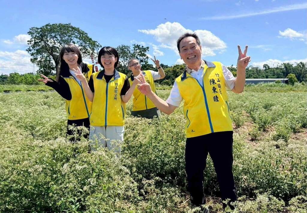 ▲九十九崁蝶舞翩翩,竹山打造生態賞蝶新亮點。