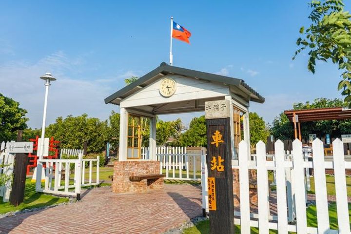 牛稠子車站。 圖:台南市政府觀光旅遊局/提供