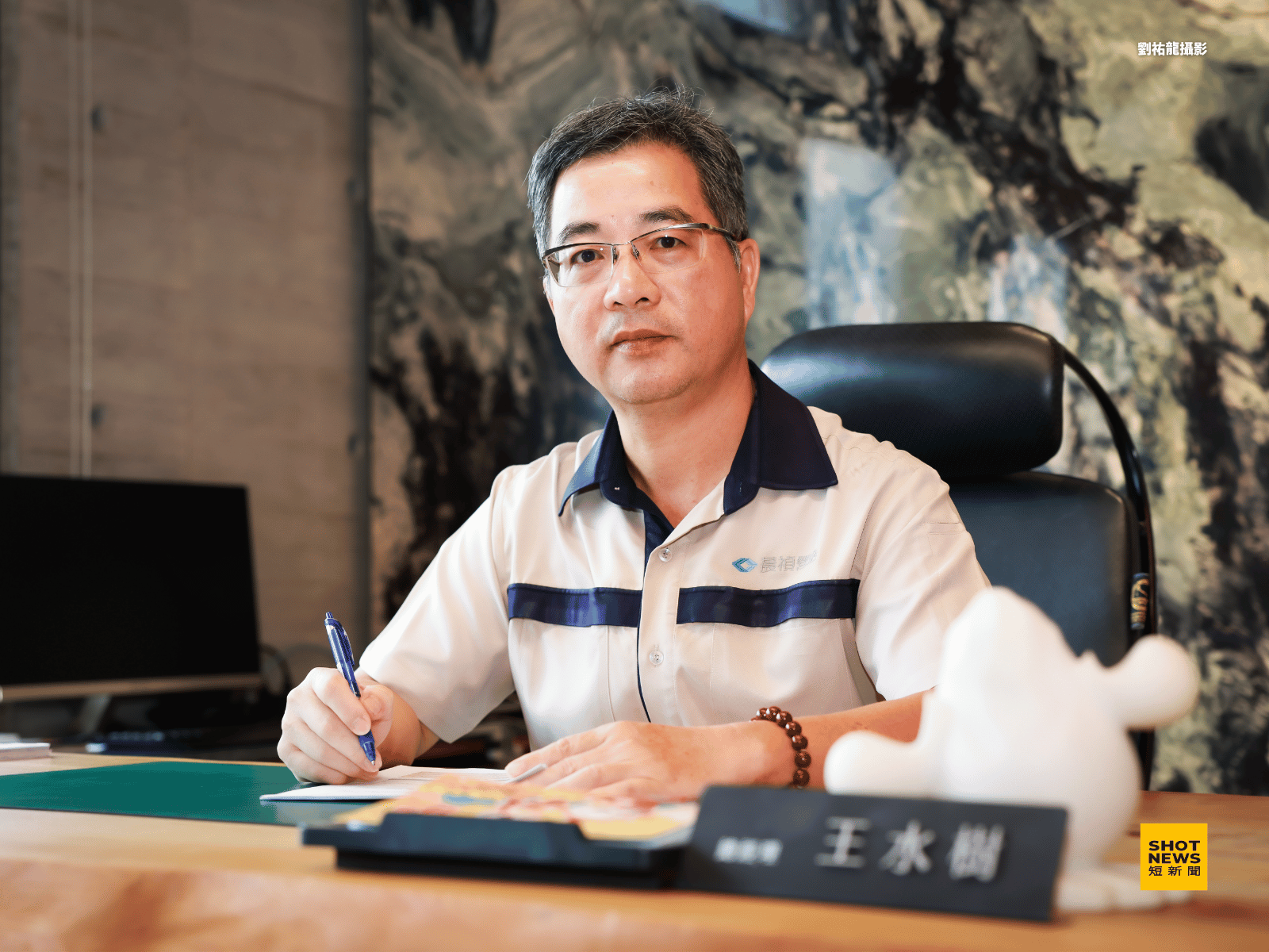 晨禎營造總經理王水樹。(攝/劉祐龍)