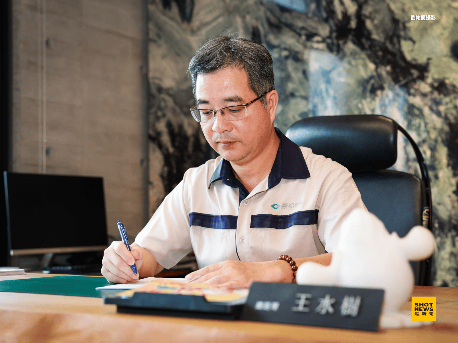 王水樹說,買房是一輩子的事,想推動房子的「全齡化設計」。(攝/劉祐龍)