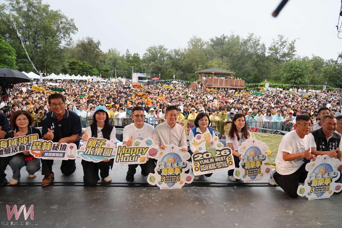 2026雲西海洋音樂季熱力引爆三條崙 動力火車首日壓軸嗨唱 7/26最終場天團接力登場