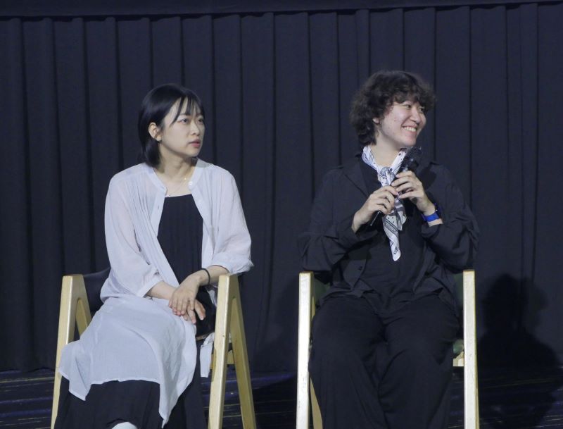 《圖說》現場泰國影迷於映後座談踴躍提問，與二位導演進行深度交流。〈新聞局提供〉