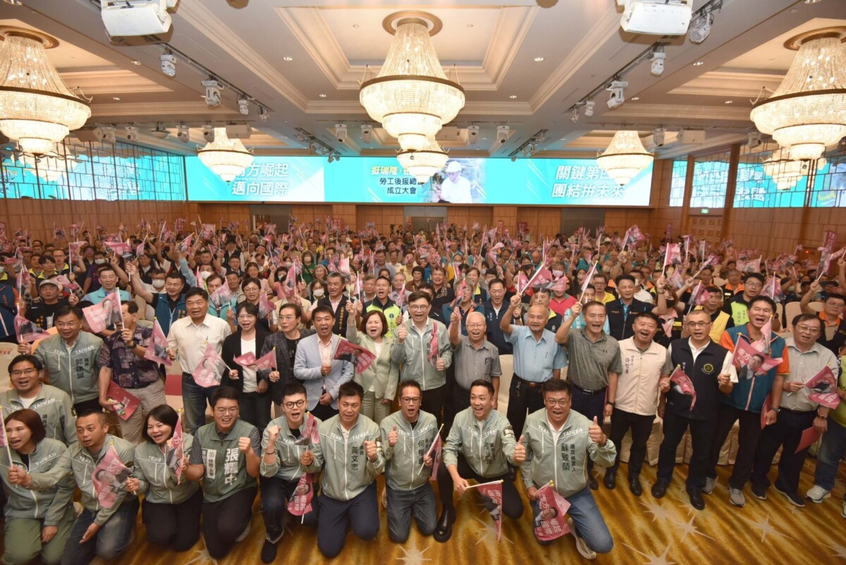 ▲賴瑞隆勞工、宗教後援會接力成軍團結相挺。(圖/賴瑞隆辦公室提供)