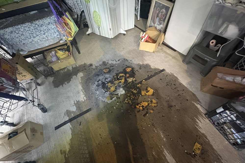 闖入店家燒金紙辯改運 36歲男引發火警還謊報身分 178 cnews204260726a01