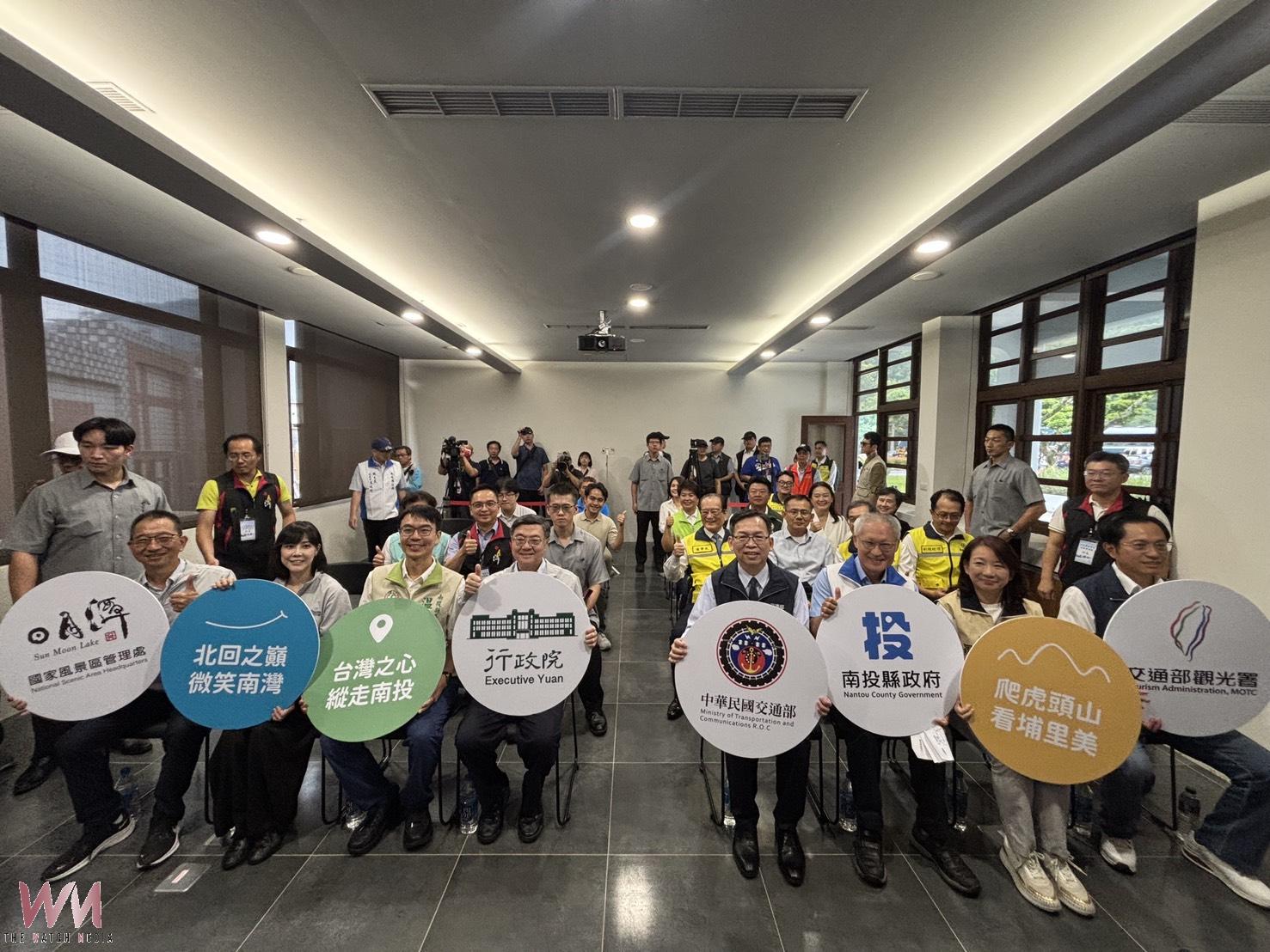 打造『臺灣之心』!卓揆視察南投 助推車埕與埔里虎頭山觀光 - https://www.watchmedia01.com