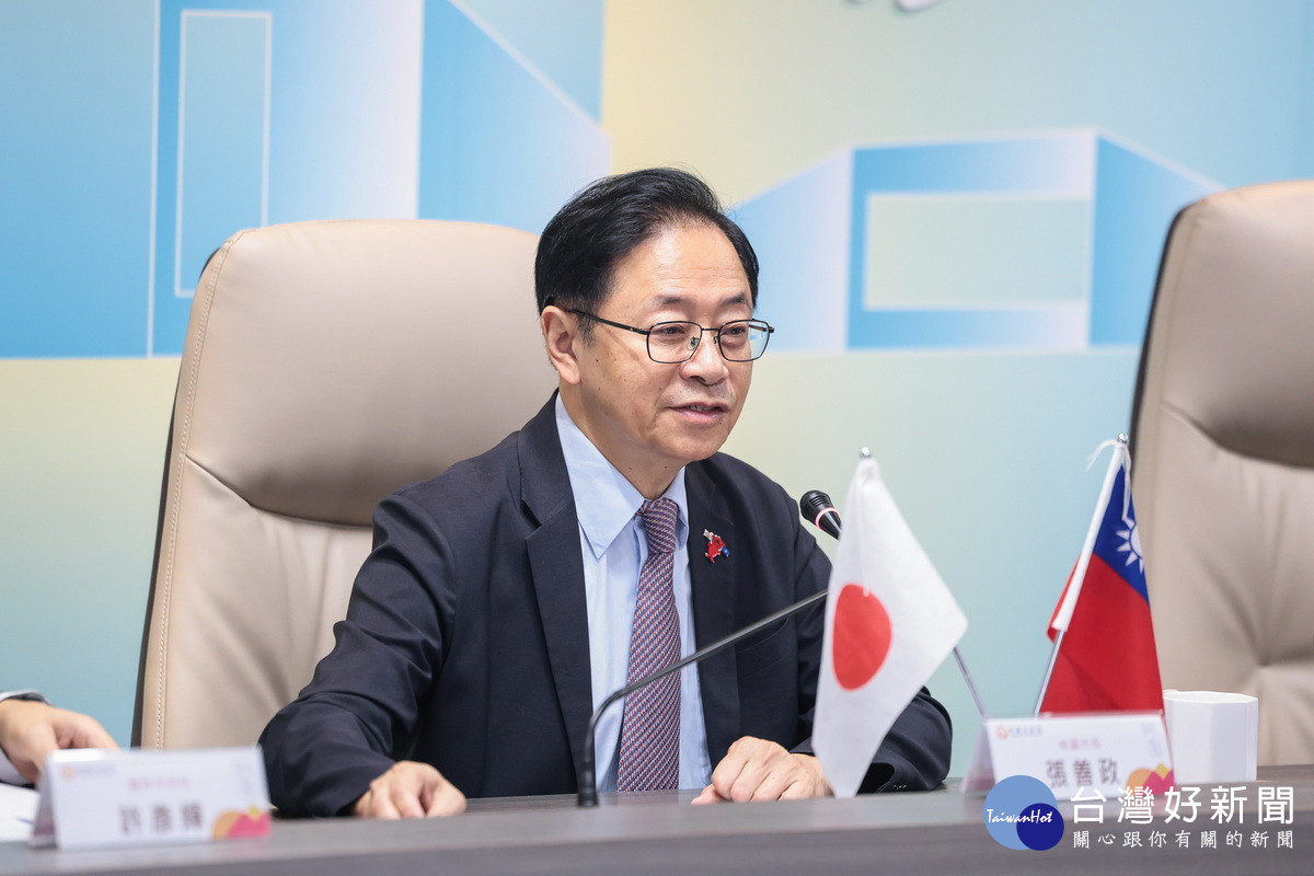 桃園市長張善政與日本千葉縣知事熊谷俊人進行「桃園-千葉締盟十週年」線上紀念活動。<br /><br />