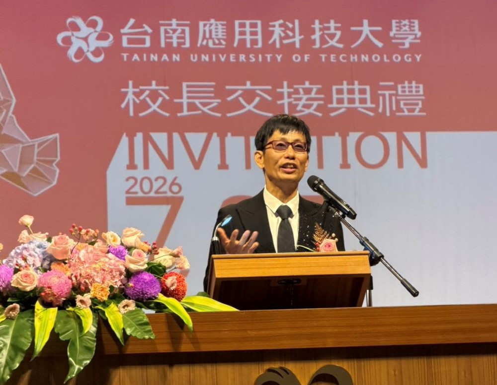 台南應用科大新任校長許和捷認為,肩負高等教育使命的科技大學不僅不能盲目追求科技製造,更要強化人文藝術、美感教育與設計思維。(圖/台南應用科技大學)