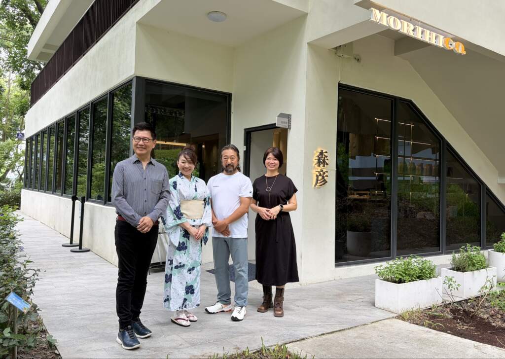 ▲日本北海道獨立咖啡品牌「MORIHICO. 森彥」,全球首家海外店「森彥 九九峰」正式插旗薰衣草森林南投九九峰園區。(圖/記者蘇彩娥攝)
