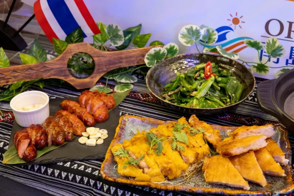 台灣美食展匯聚全台各地美食，圖為複合式餐酒館南島嶼汐料理。（圖/台灣觀光協會提供）