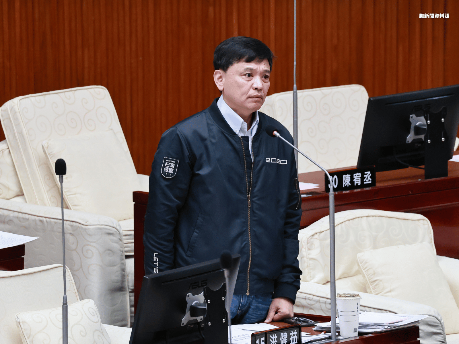 台北市議員洪健益。(短新聞資料照)