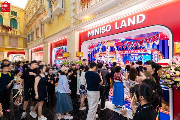 The Opening of Macau’s First MINISO LAND The Opening of Macau’s First MINISO LAND