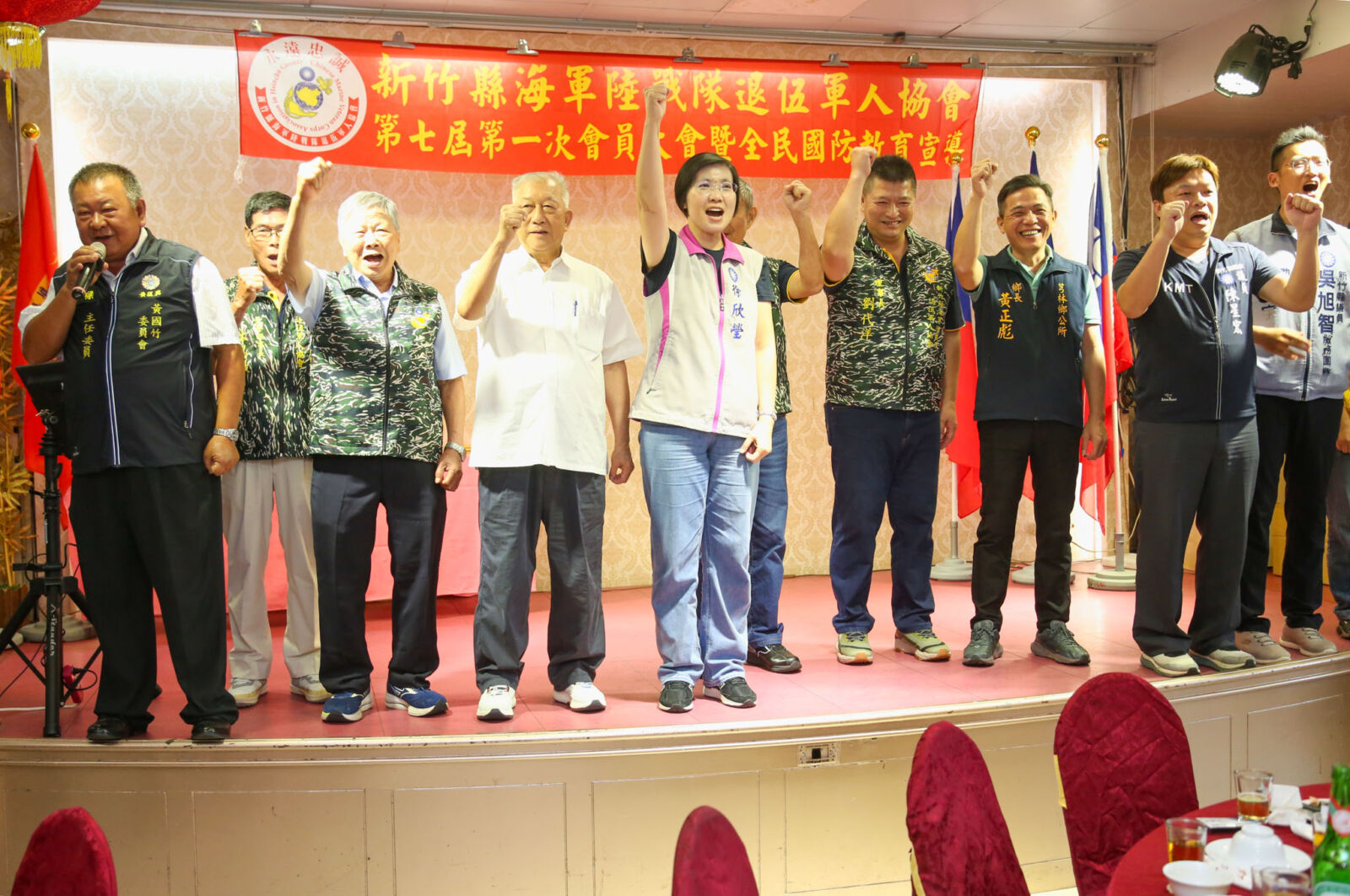 竹縣海陸退伍軍人挺徐欣瑩　展現國民黨軍系強大支持 169