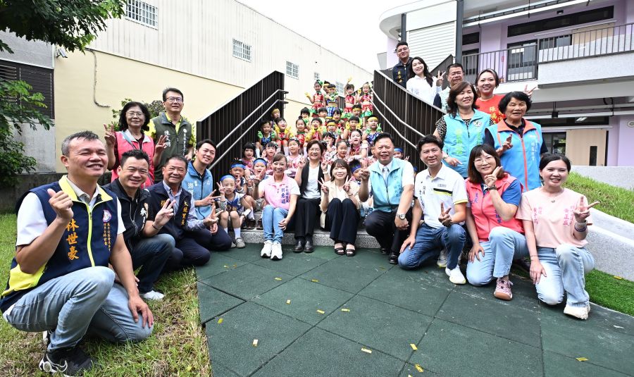 員林重劃區幼兒園啟用 可提供8班、176名幼兒就讀