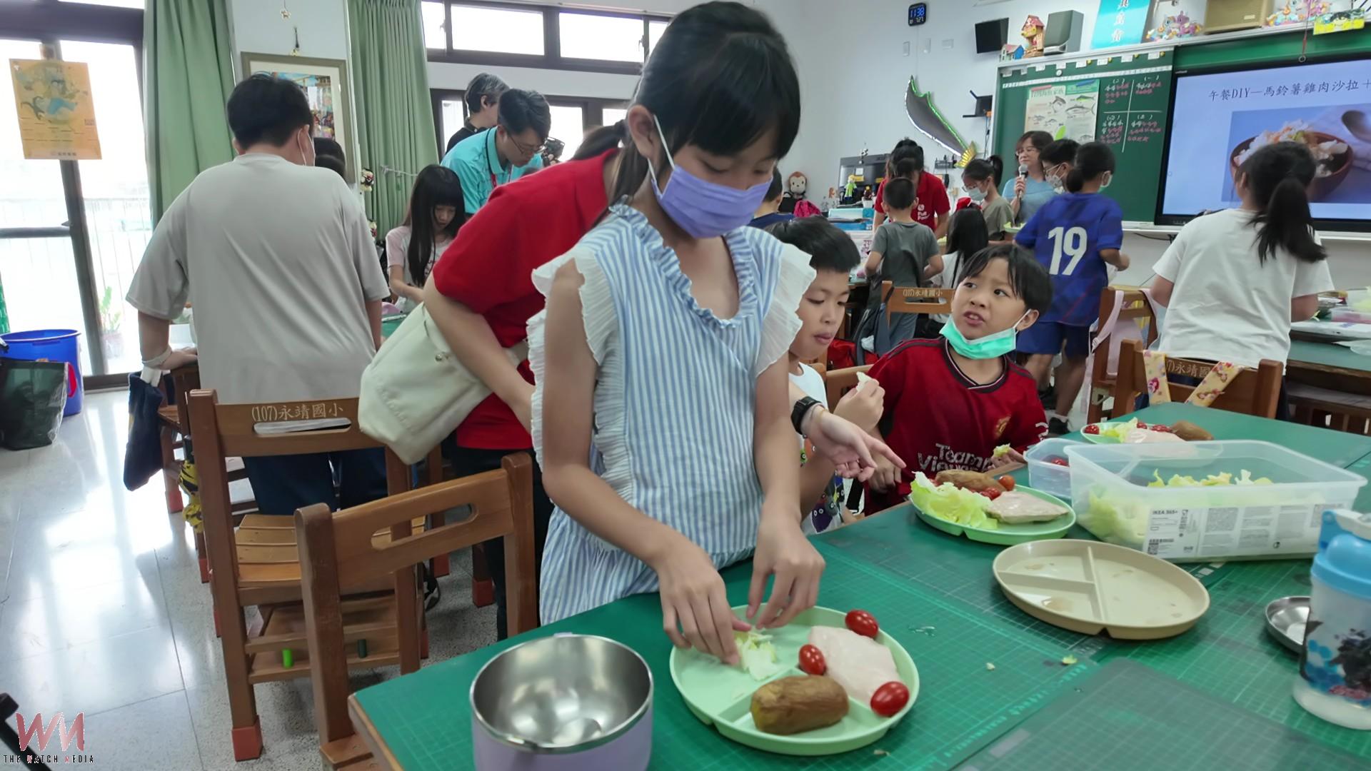 (有影片)/不只會吃還會選 灃食營養5餐進永靖國小校園 - https://www.watchmedia01.com