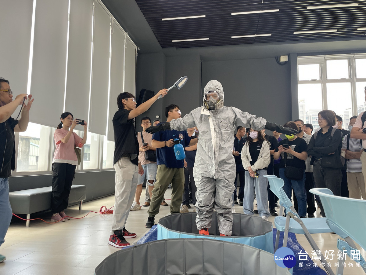 桃園環保局落實毒災實作訓練，攜手511家在地業者建立跨區防線展現防災韌性。