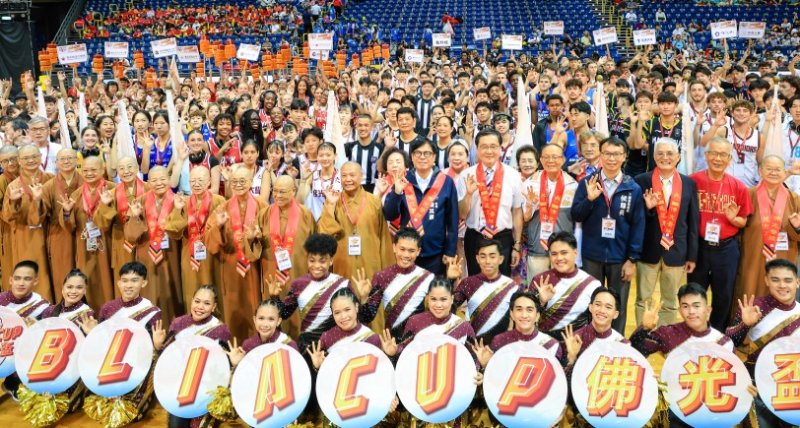 佛光盃國際大學籃球賽開幕 陳其邁歡迎國內外青年勁旅齊聚高雄