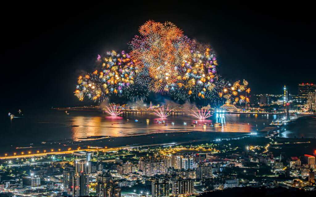 ▲2025淡水漁人碼頭仲夏繽紛樂活動 - 煙火秀。